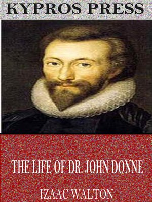 cover image of The Life of Dr. John Donne